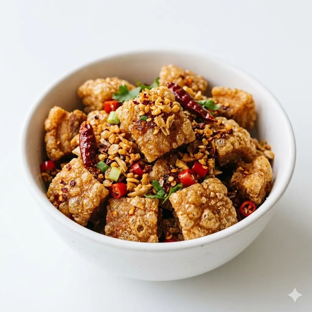 Hình ảnh Da heo mắm tỏi