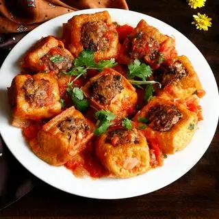 Hình ảnh Cơm đậu hủ nhồi thịt