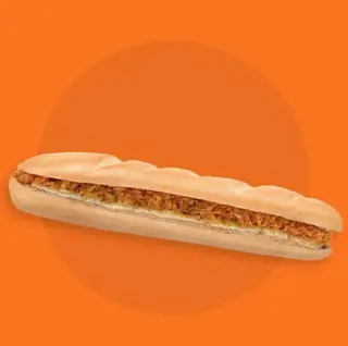 Hình ảnh Bánh mì que chà bông sốt trứng muối