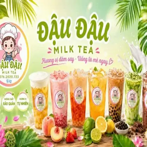 Hình ảnh Trà Sữa Đậu Đậu - Đậu Đậu Milk Tea - Văn Nội