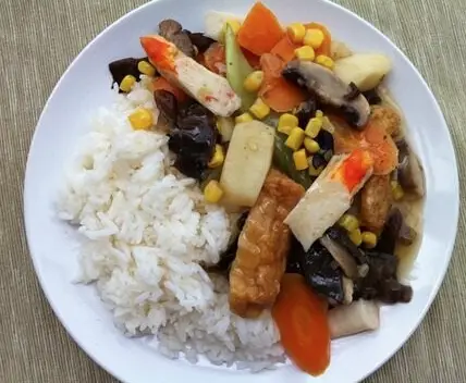 Hình ảnh Cơm chay thập cẩm