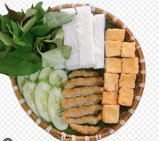 Hình ảnh Bún đậu - thịt ,chả cua