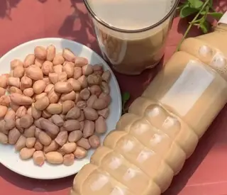 Hình ảnh Sữa đậu phộng. không chất bảo quản 