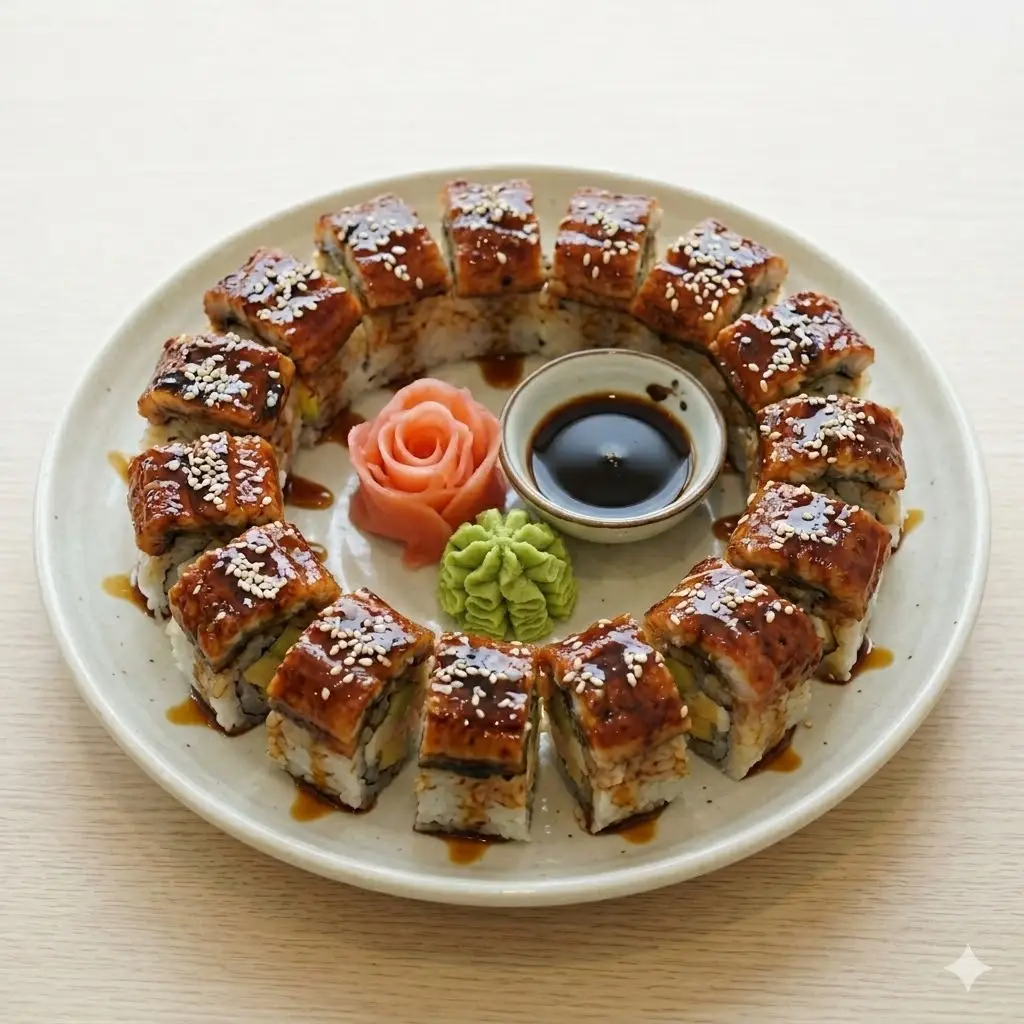 Hình ảnh Cơm cuộn lươn