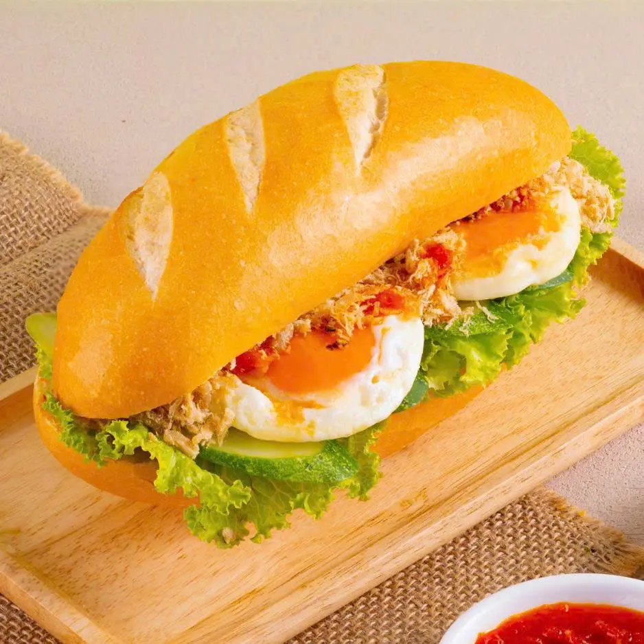 Hình ảnh Bánh mì ốp la