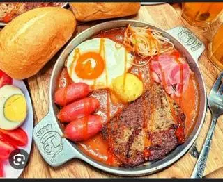 Hình ảnh Bánh mì chảo 