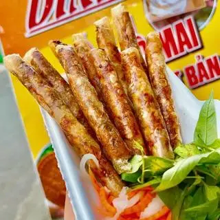 Hình ảnh Combo 10 cuốn bánh tráng chả trứng mực - 10 Squid egg rice paper rolls