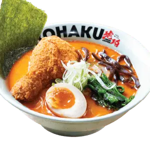 Hình ảnh Ramen cay đùi gà chiên