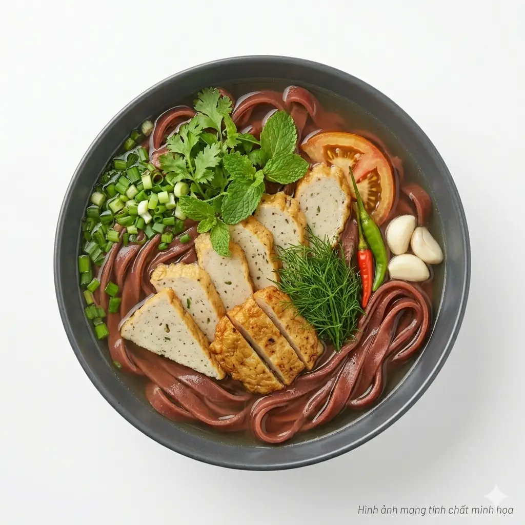 Hình ảnh Bánh đa chả cá