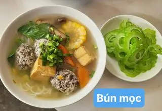 Hình ảnh Bún mọc chay