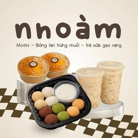Hình ảnh Nhoàm - Mochi Chấm Kem & Trà sữa gạo rang - Vinhomes Grand Park