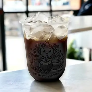 Hình ảnh Cà phê đen pha máy