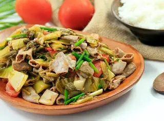 Hình ảnh Lòng xào dưa