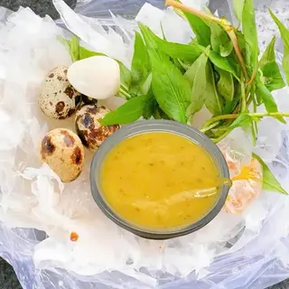 Hình ảnh Chấm sốt muối béo - trứng