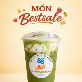 Hình ảnh Rau má đậu xanh sữa dừa