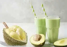 Hình ảnh Sinh tố bơ - sầu riêng ly 650ml