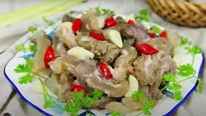 Hình ảnh Gân bò muối chua ngọt
