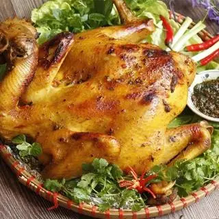 Hình ảnh Gà nướng vị mắm tỏi - nguyên con