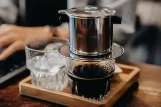 Hình ảnh Cafe đá pha phin