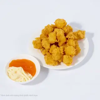 Hình ảnh Gà viên lắc phô mai
