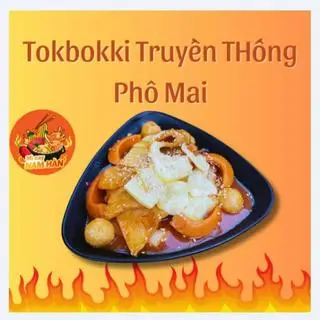 Hình ảnh Tokbokki truyền thống phô mai