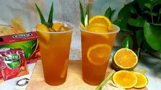 Hình ảnh Trà đào cam sả