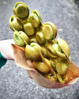 Hình ảnh Bánh trứng gà non matcha