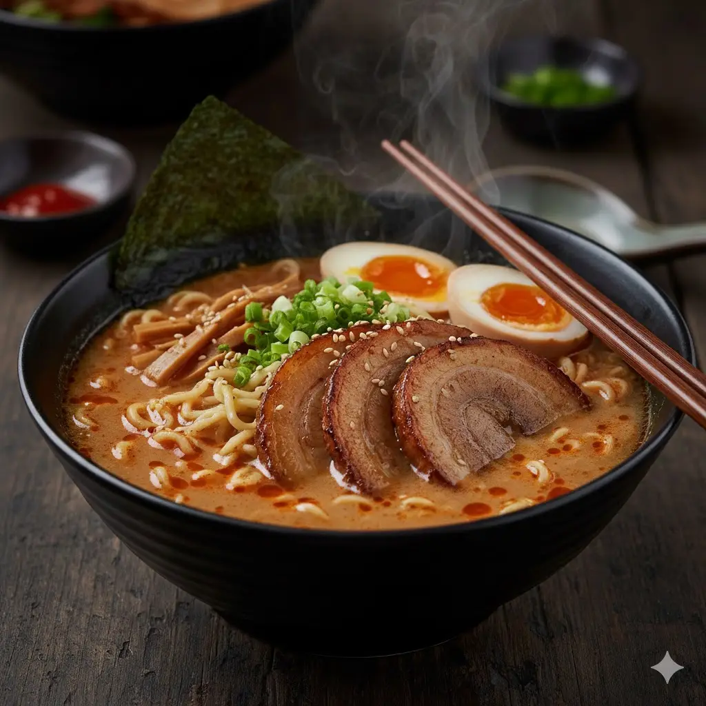 Hình ảnh Ramen tôm chiên xù