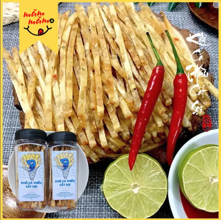 Hình ảnh Khô Cá Thiều Cắt Sợi - 200gr
