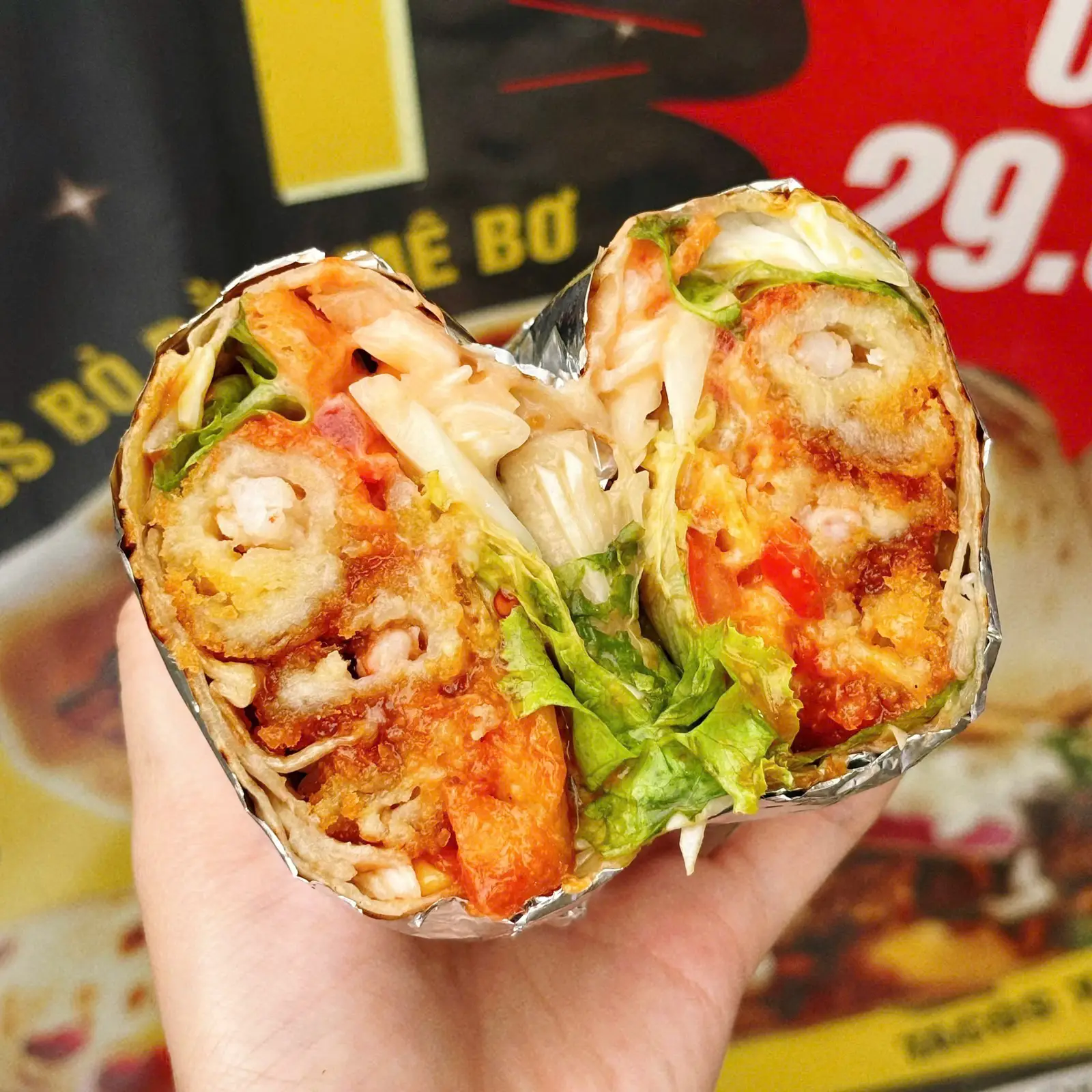 Hình ảnh Tacos Hải Sản Mix (Size S)
