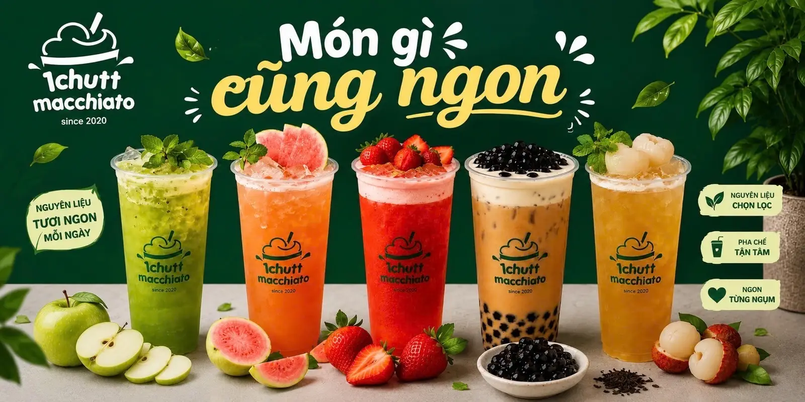 Hình ảnh Trà Sữa 1 Chút Macchiato - Âu Cơ