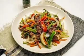 Hình ảnh Bò xào củ hành