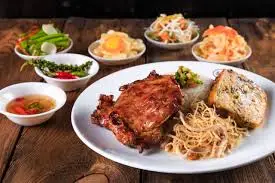 Hình ảnh Cơm sườn bì chả