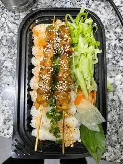Hình ảnh Bánh hỏi thịt nướng