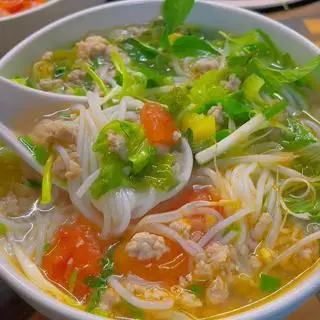 Hình ảnh Bún mọc - thịt