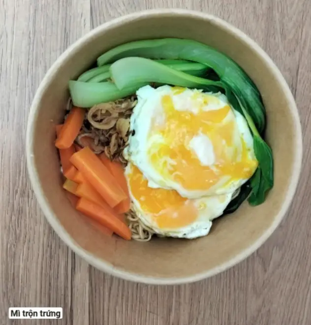 Hình ảnh Mì trộn trứng (1 trứng)