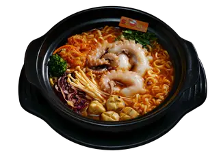 Hình ảnh Mỳ kim chi bạch tuộc