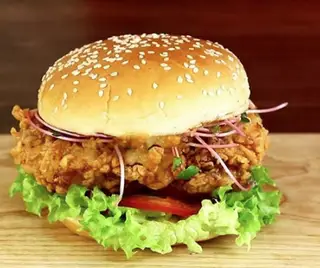 Hình ảnh Burger gà