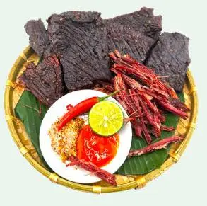 Hình ảnh Thịt trâu gác bếp