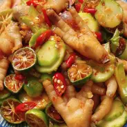 Hình ảnh Chân gà xốt Thái 