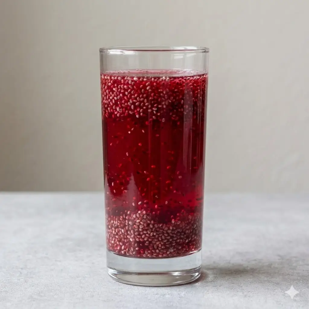 Hình ảnh nước sâm hạt chia 