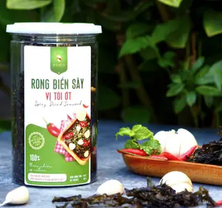 Hình ảnh Rong biển sấy tỏi