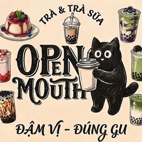 Hình ảnh OPen Mouth Tea - Huỳnh Tấn Phát