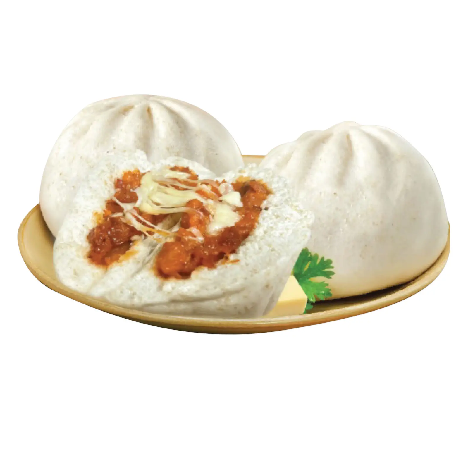 Hình ảnh Bánh Bao Nguyên Cám Xá Xíu Phô Mai (120gr)