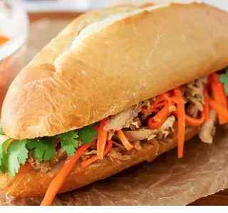 Hình ảnh Bánh mì gà