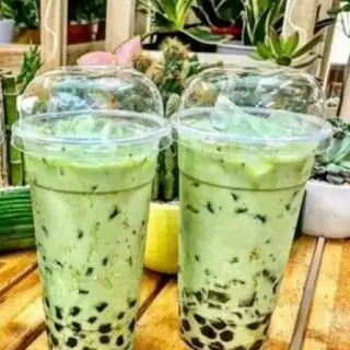 Hình ảnh Trà sữa Thái xanh - size lớn