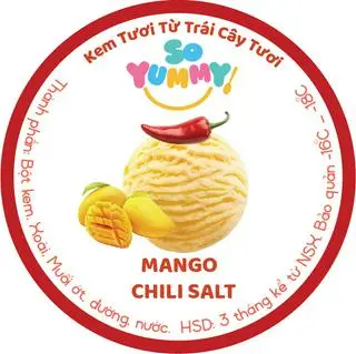 Hình ảnh Kem xoài muối ớt