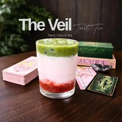 Hình ảnh The Veil Tarot Tea - Tiền Lân 19D