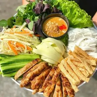 Hình ảnh Nem nướng phần 2 người - kèm 1 ly trà tắc me và sâm lục vị