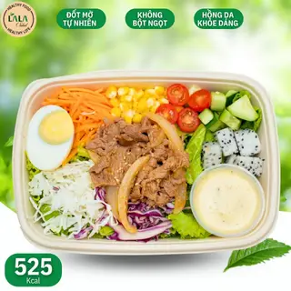 Hình ảnh Salad Bò kèm nước sốt bơ.